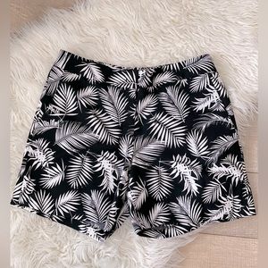 Carmen Marc Valvo Palm Summer Shorts (4)